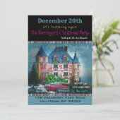 Invitation Accueil pour la fête de Noël des Fêtes (Debout devant)