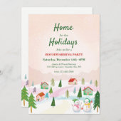 Invitation Accueil pour la Fête du Ménage de Vacances (Devant / Derrière)