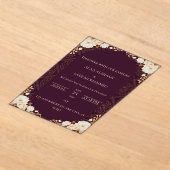 invitation acryl uitnodigingen (Laagn)