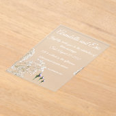 Invitation Acrylique (Poser)