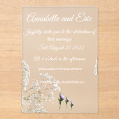 Invitation Acrylique (Recto)