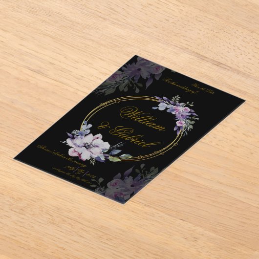 Invitation Acrylique (Poser)