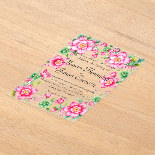 Invitation Acrylique (Poser)