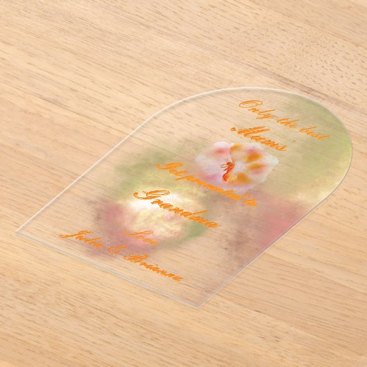 Invitation acrylique (Poser)