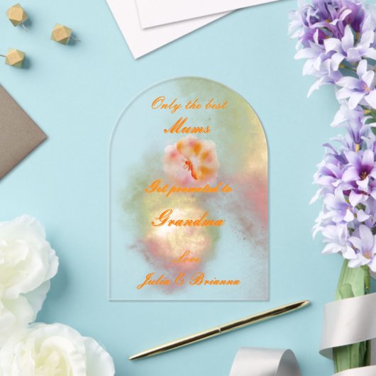 Invitation acrylique (Insitu (Mariage))