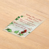 Invitation acrylique (Poser)