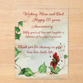 Invitation acrylique (Recto)