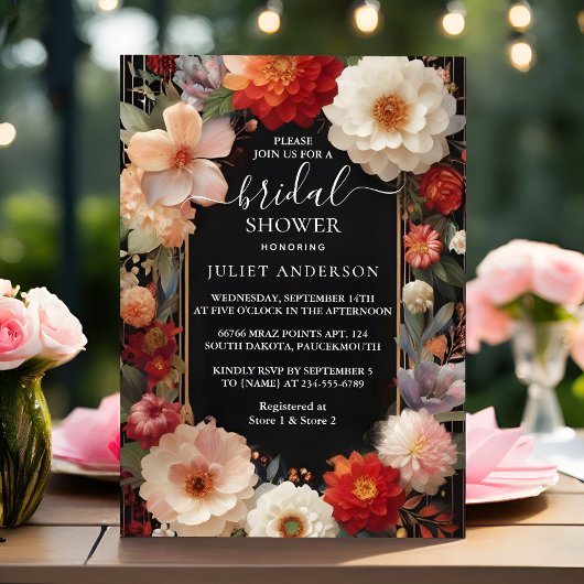 Invitation Acrylique Asie épaisse Fête des mariées coréenne