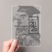 Invitation acrylique de Faire-part de diplôme uniq (In situ (ordinateur de poche))