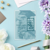 Invitation acrylique de Faire-part de diplôme uniq (Insitu (Mariage))