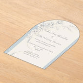 Invitation Acrylique Froide Arché Floral (Poser)