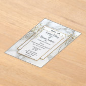 Invitation Acrylique Frosted Nest Princess (Poser)