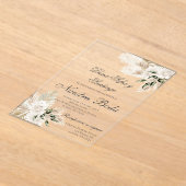 Invitation Acrylique Mariage Boho Espagnol (Poser)