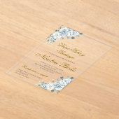 Invitation Acrylique Mariage Boho Espagnol (Poser)