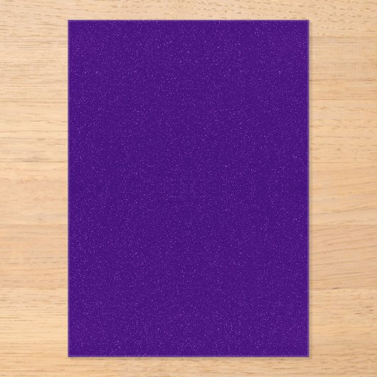 Invitation Acrylique Parties scintillant Violet -  (Recto)