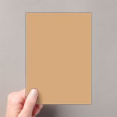 Invitation Acrylique Personnalisée - Sable Chaud É (In situ (ordinateur de poche))