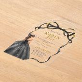Invitation Acrylique pour Quinceanera (Poser)