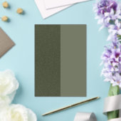 Invitation Acrylique Verte Moss Deux Tons - Person (Insitu (Mariage))