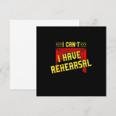 Invitation Acteur a répétition (Devant / Derrière)