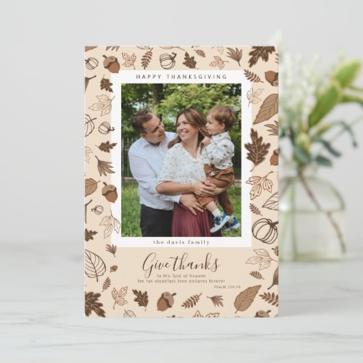 Invitation Action de grâce (Debout devant)