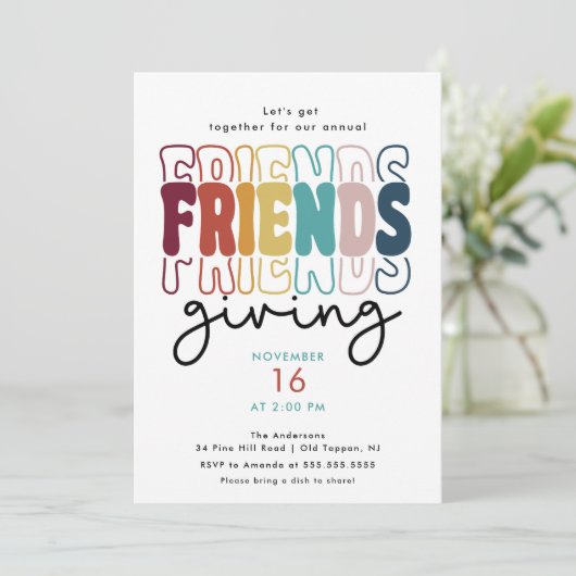 Invitation Action super (Debout devant)