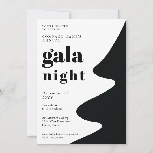 Invitation Activité de fête de Noël moderne (Devant)