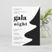 Invitation Activité de fête de Noël moderne (Debout devant)