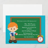 Invitation Activité scolaire * choisir la couleur arrière - p (Devant / Derrière)