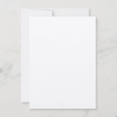 Invitation Adam Berman 4,5 x 6,75 Custom Silver Metallic (Dos)