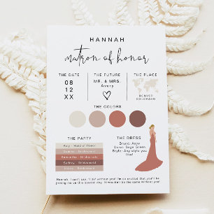 Invitation ADELLA Edgy Modern EDITABLE Info Card