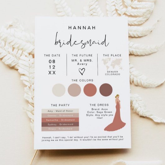 Invitation ADELLA Edgy Modern EDITABLE Info Card