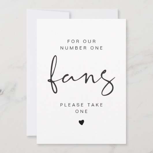 Invitation ADELLA Minimale S'il vous plaît prendre un Mariage (Devant)