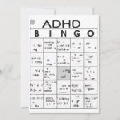 INVITATION ADHD FUNNY (Devant)
