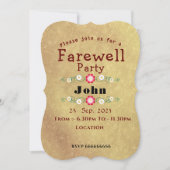 Invitation Adieu (Devant)