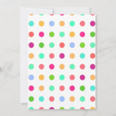 Invitation Adieu école Bonjour Fillettes d'anniversaire pour  (Dos)