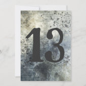 Invitation Ado Garçon fils Anniversaire Grunge déçu (Devant)