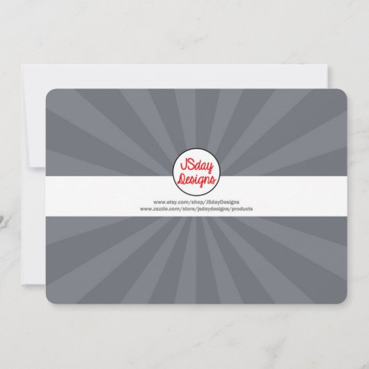 Invitation Ado/Tween Graffiti Brick Wall Anniversaire Boy Par (Dos)