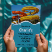 Invitation Ado Water Park fête d'été