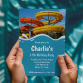 Invitation Ado Water Park fête d'été