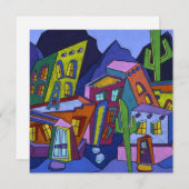 Invitation Adobe Noche (Carré) (Devant / Derrière)