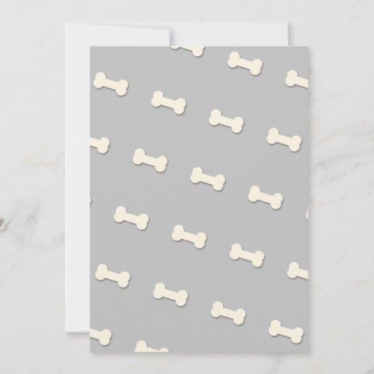 Invitation Adoption Chien Chien Chien Chien Chien Chien Chiot (Dos)