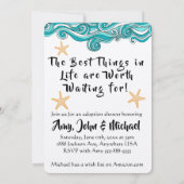 Invitation Adoption De L'Annonce De Soins D'Accueil - Partie (Dos)