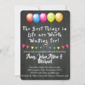 Invitation Adoption De L'Annonce De Soins D'Accueil - Partie (Dos)