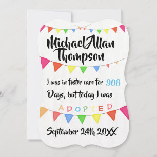 Invitation Adoption De L'Annonce De Soins D'Accueil - Partie