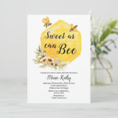 Invitation Adorable À L'Invitation Baby shower (Debout devant)