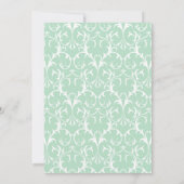 Invitation Adorable animaux de la jungle Baby shower Invitati (Dos)