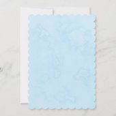 Invitation Adorable Boho Arc-en-ciel Boy Baby shower (Dos)