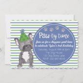 Invitation Adorable Chien Chien Chien Chien Chien Puppy Invit (Devant)