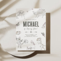 Adorable Dino Dig Anniversaire