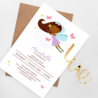 Adorable Fairy Princesse Fille fête d'anniversaire
